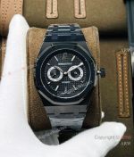 TW factory Swiss Copy Audemars Piguet Royal Oak Blacksteel 41mm Watch Annual Calendar Watch